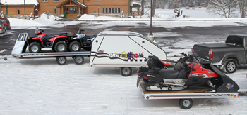 snowmobile trailers